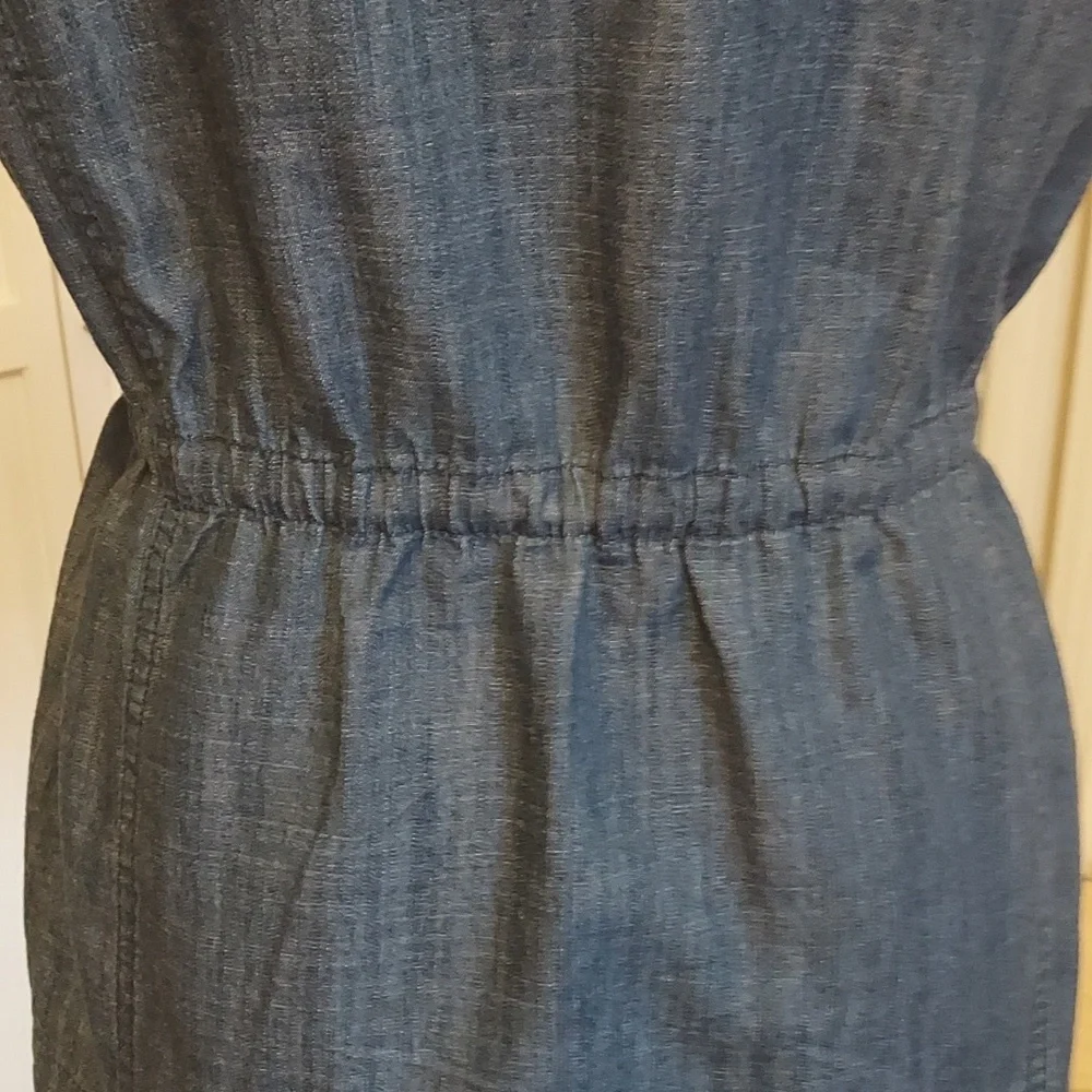 Maison Jules Denim Jean Vest Size M Utility Vest